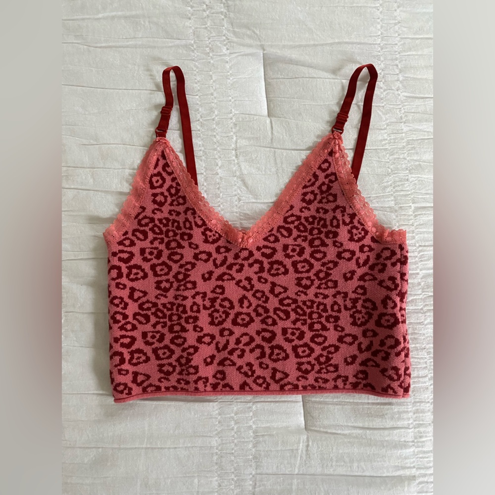 Two cheetah tank tops (bundled)